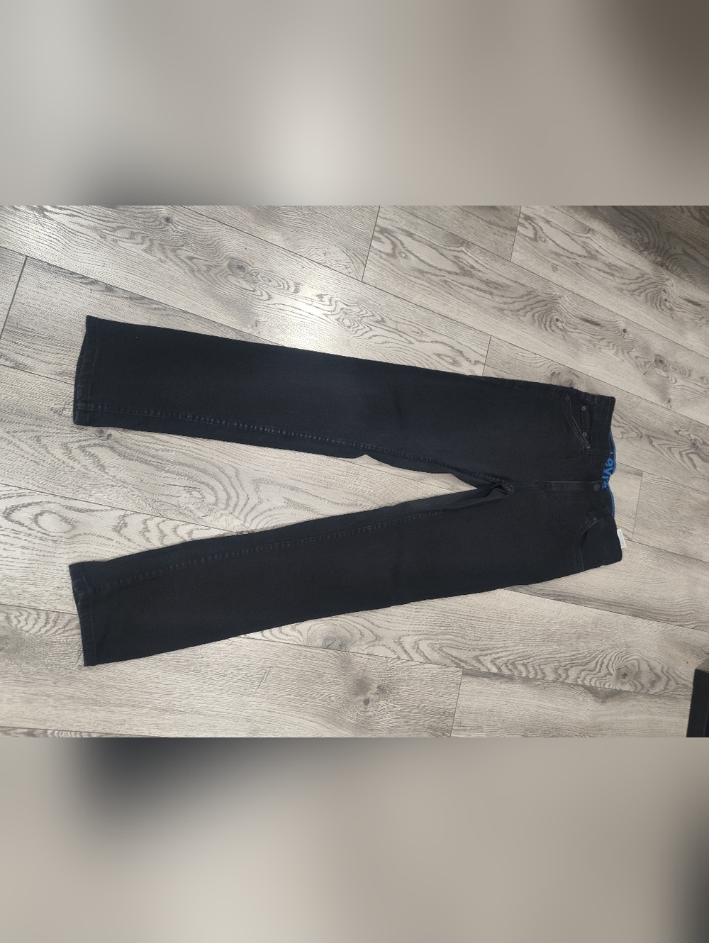 Levi's Kids Black Straight-Leg Jeans